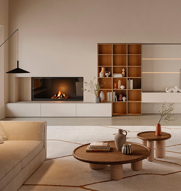 Cocina de diseño italiano en una villa de Marbella