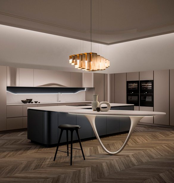 Cocina de diseño exclusiva en la Costa del Sol