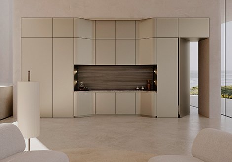 Cocina Snaidero en Marbella diseñada por Pininfarina