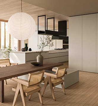 Cocina de diseño italiano Snaidero Elementi & Way en Marbella