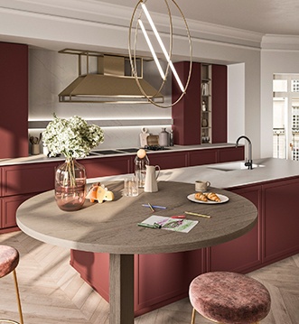 Cocina Snaidero Frame abierta al salón