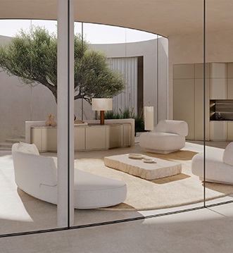 Detalle de la cocina Snaidero Ola White de Pininfarina