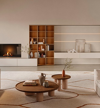 Cocina y salón de planta abierta Snaidero Orbita en Marbella
