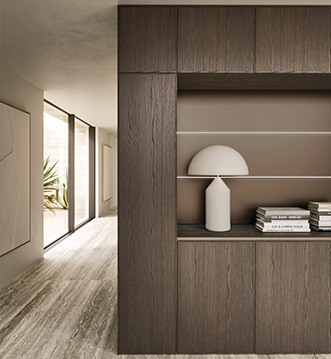 Cocina Snaidero Quadra abierta al salón