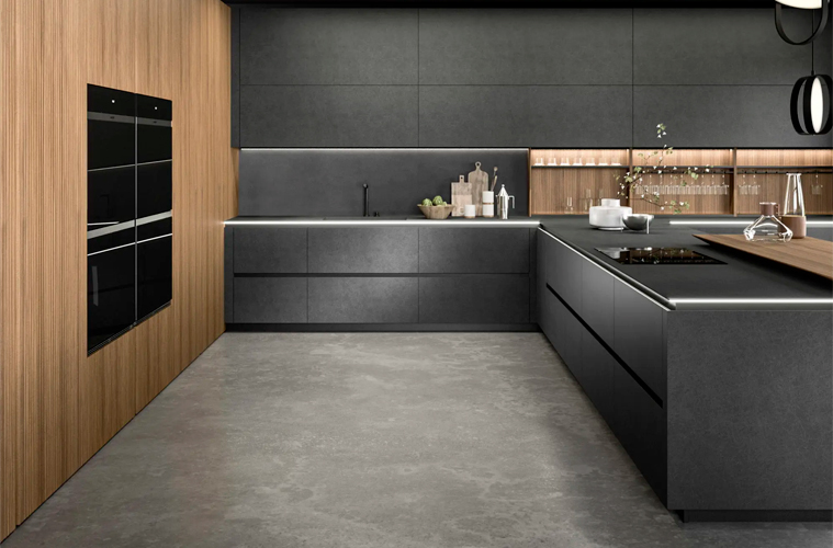 Cocina de lujo Snaidero en una villa de Marbella