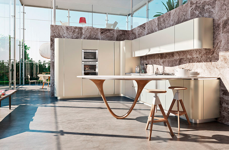 Cocina de diseño italiano de Pininfarina en la Costa del Sol